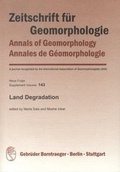 Cover: Land Degradation - Borntraeger