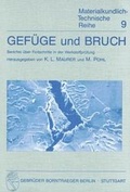 Cover: Gef&uuml;ge und Bruch - Borntraeger
