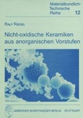 Cover: Nicht-oxidische Keramiken aus anorganischen Vorstufen - Borntraeger