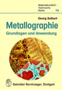 Cover: Metallographie - Grundlagen und Anwendung - Borntraeger
