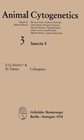 Cover: Animal Cytogenetics / Insecta / Coleoptera - Borntraeger