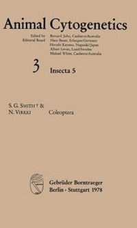 Enlarge image Cover: Animal Cytogenetics / Insecta / Coleoptera - Borntraeger