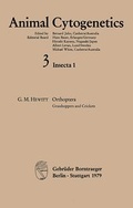 Cover: Animal Cytogenetics / Insecta / Orthoptera. Grasshoppers and Crickets - Borntraeger
