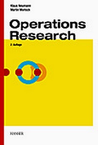Enlarge image Cover: Operations Research - Hanser