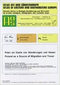 Cover: Atlas Ost- und S&uuml;dosteuropa /Atlas of Eastern and Southeastern Europe.... / Nr 2: Bev&ouml;lkerung /Population / Polen als Quelle von Wanderungen und Reisen /Poland as a Source of Migration and Travel - Borntraeger