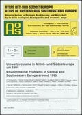Cover: Atlas Ost- und S&uuml;dosteuropa /Atlas of Eastern and Southeastern Europe.... / Nr 1: &Ouml;kologie /Ecology / Umweltprobleme in Mittel- und S&uuml;dosteuropa um 1995 = Environmental Problems in Central and Southeaster Europe around 1995 - Borntraeger