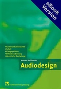 Cover: Audiodesign - Hanser