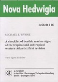 Cover: A checklist of benthic marine algae of the tropical and subtropical western Atlantik: first Revision - Borntraeger