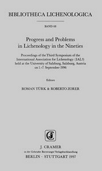Enlarge image Cover: Progress and Problems in Lichenology in the Nineties - Borntraeger