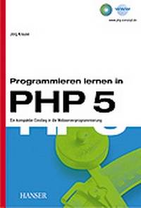 Enlarge image Cover: Programmieren lernen in PHP 5 - Hanser