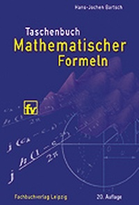 Enlarge image Cover: Taschenbuch mathematischer Formeln - Hanser