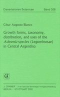 Cover: Growth forms, taxonomy, distribution, and uses of the Adesmia species (Leguminosae) in Central Argentina - Borntraeger