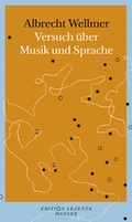 Cover: Versuch &uuml;ber Musik und Sprache - Hanser