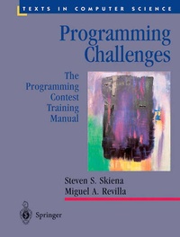Enlarge image Cover: Programming Challenges - Springer
