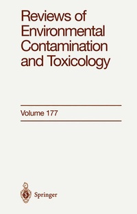 Abbildung von: Reviews of Environmental Contamination and Toxicology - Springer
