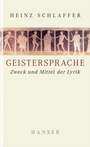 Cover: Geistersprache - Hanser