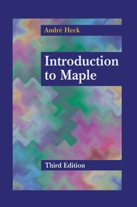 Abbildung von: Introduction to Maple - Springer