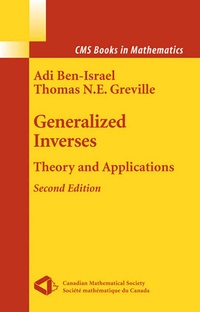 Abbildung von: Generalized Inverses - Springer
