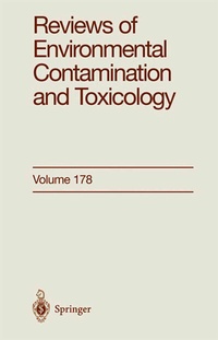 Abbildung von: Reviews of Environmental Contamination and Toxicology - Springer