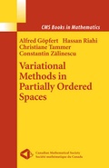 Cover: Variational Methods in Partially Ordered Spaces - Springer