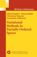Cover: Variational Methods in Partially Ordered Spaces - Springer