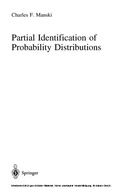 Cover: Partial Identification of Probability Distributions - Springer