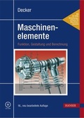 Cover: Decker Maschinenelemente - Hanser