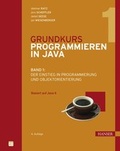 Cover: Grundkurs Programmieren in Java - Hanser