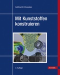 Cover: Mit Kunststoffen konstruieren - Hanser