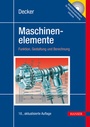 Cover: Decker Maschinenelemente - Hanser