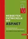 Cover: Webseiten entwickeln mit ASP.NET - Hanser