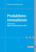 Cover: Produktionsinnovationen - Hanser