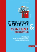 Cover: Professionelle Webtexte & Content Marketing - Hanser