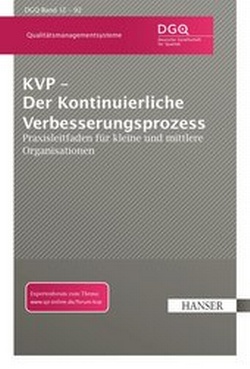 Abbildung von: KVP - Der Kontinuierliche Verbesserungsprozess - Hanser