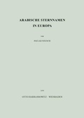 Cover: Arabische Sternnamen in Europa - Harrassowitz Verlag