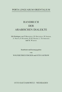 Enlarge image Cover: Handbuch der arabischen Dialekte - Harrassowitz Verlag