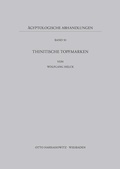 Cover: Thinitische Topfmarken - Harrassowitz Verlag