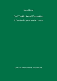 Enlarge image Cover: Old Turkic Word Formation - Harrassowitz Verlag