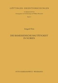 Cover: Die ramessidische Baut&auml;tigkeit in Nubien - Harrassowitz Verlag