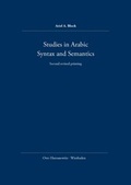 Cover: Studies in Arabic Syntax and Semantics - Harrassowitz Verlag