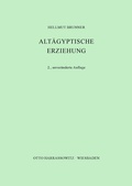 Cover: Alt&auml;gyptische Erziehung - Harrassowitz Verlag