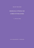 Cover: Hieroglyphische Chrestomathie - Harrassowitz Verlag