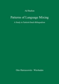 Cover: Patterns of Language Mixing - Harrassowitz Verlag