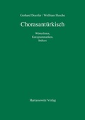 Cover: Chorasant&uuml;rkisch - Harrassowitz Verlag