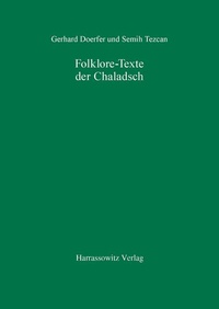 Enlarge image Cover: Folklore-Texte der Chaladsch - Harrassowitz Verlag