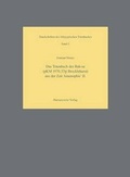 Cover: Das Totenbuch des Bak-su (pKM 1970.37/p Brocklehurst) aus der Zeit Amenophis'II. - Harrassowitz Verlag