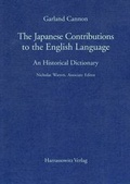 Cover: The Japanese Contributions to the English Language - Harrassowitz Verlag