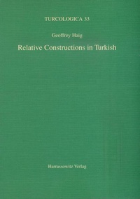 Enlarge image Cover: Relative Constructions in Turkish - Harrassowitz Verlag