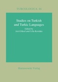 Cover: Studies on Turkish and Turkic Languages - Harrassowitz Verlag