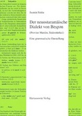 Cover: Der neuostaram&auml;ische Dialekt von Bespin - Harrassowitz Verlag